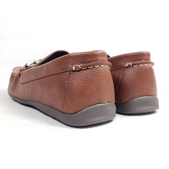 Simply Styled Loafers Men's Size 11 Brown Leather - Picture 6 of 7